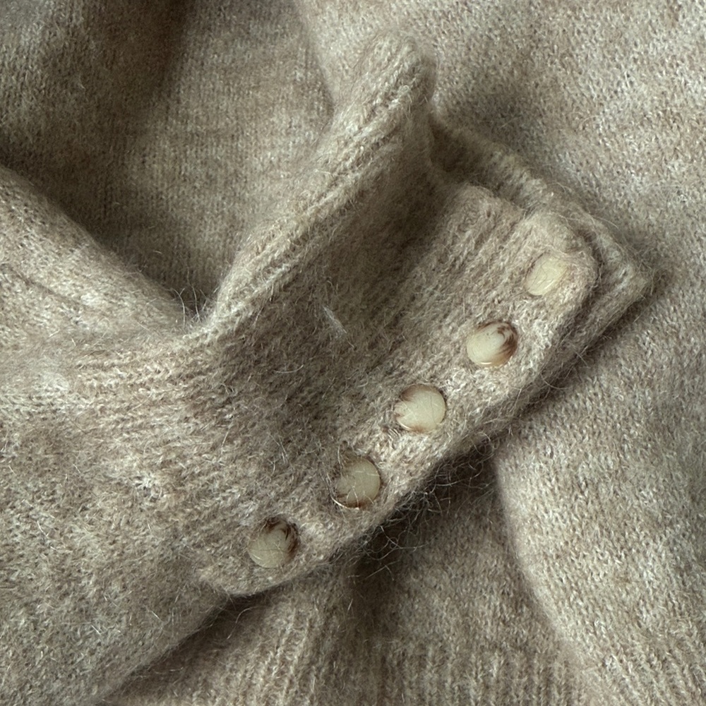 Sézane Louise Jumper in Beige - Picture 3 of 5